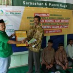 Penyerahan aset gapoktan tali asih Brebes