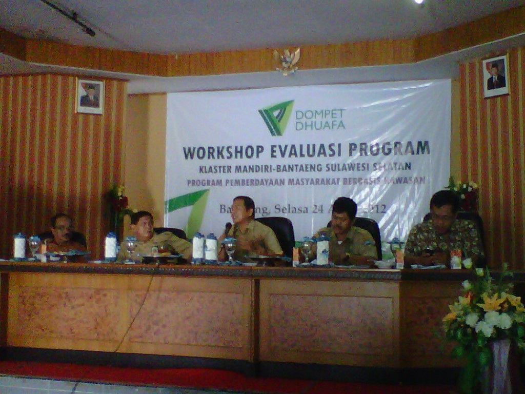 Workshop Klaster Mandiri Bantaeng, 24 April 2012