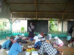 Suasana belajar DTA Al-Ikhwan Sukaraharja, Cibeber, Cainjur