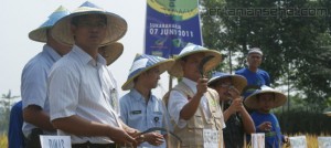 Panen raya program pemberdayaan petani sehat - Cianjur 2011