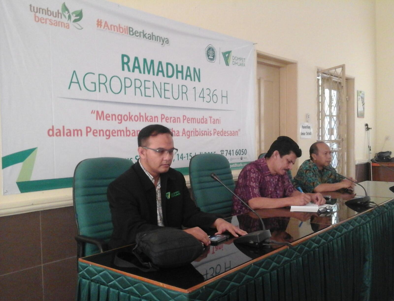  Ramadhan Agropreneur mengokohkan peran pemuda tani